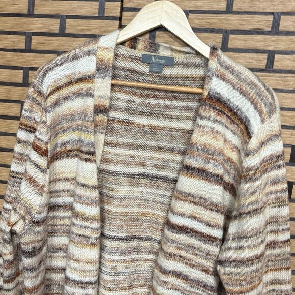 Natural Reflections Stripe Cardigan Size XL - Picture 3 of 7